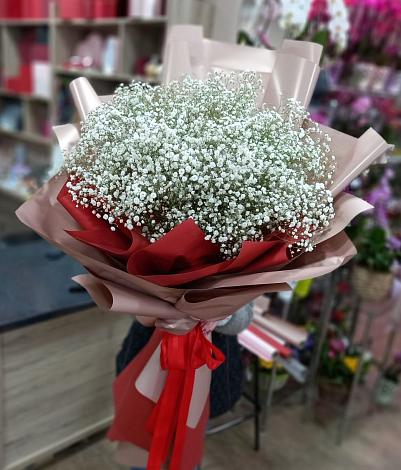 Букет цветов из: Гипсофила в Колышлее