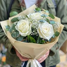 Букет Нежные грёзы в Колышлее Букет цветов из: Розы в Колышлее